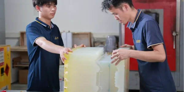 硅胶复模制作拆模